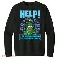 Surrounded By Snowflakes V.I.T. Fleece Crew Sweatshirt thumb 0