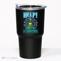 Surrounded By Snowflakes Tumbler thumb 0