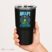 Surrounded By Snowflakes Tumbler thumb 2