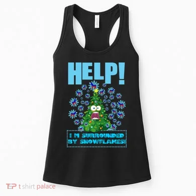 Surrounded By Snowflakes Women's Tank Top
