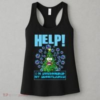 Surrounded By Snowflakes Women's Tank Top thumb 3