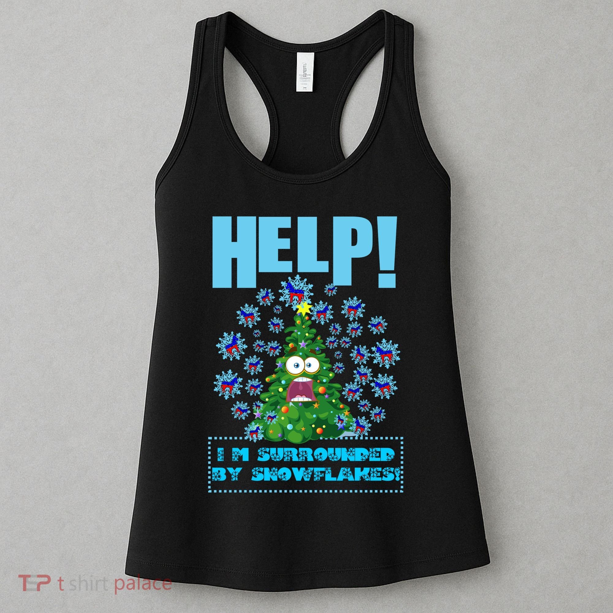 Surrounded By Snowflakes Women's Tank Top