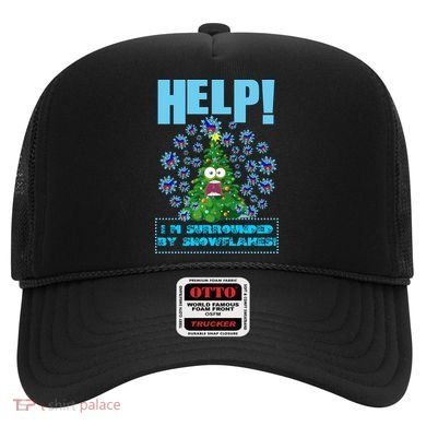Surrounded By Snowflakes Hat