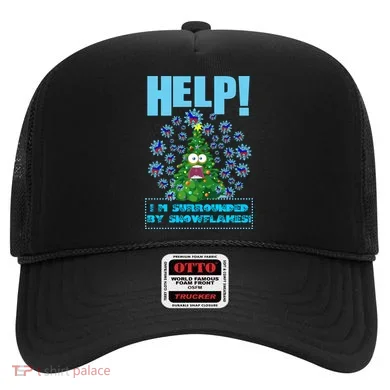 Surrounded By Snowflakes Hat