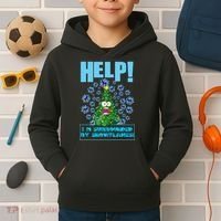 Surrounded By Snowflakes Kids Hoodie thumb 2