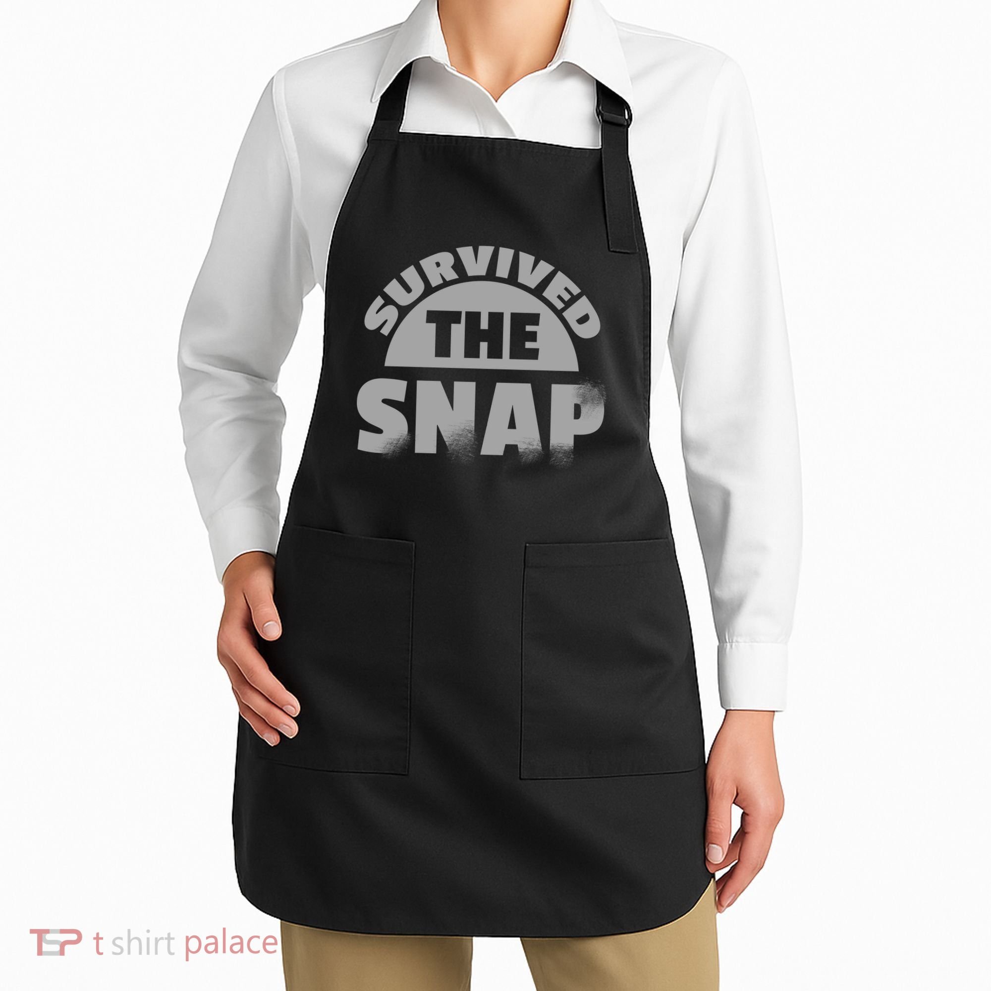 Survived The Snap Apron