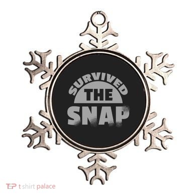 Survived The Snap Ornament