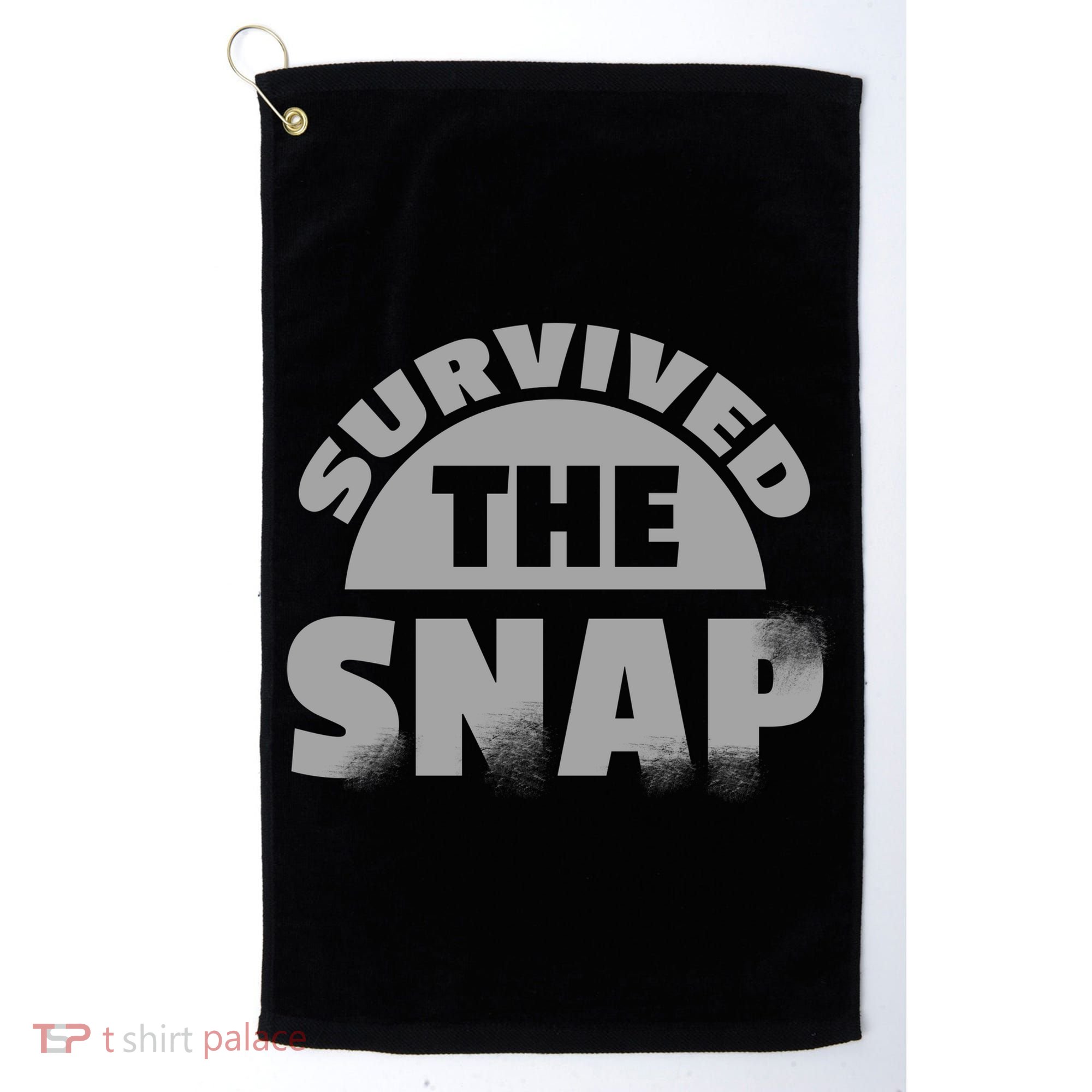 Survived The Snap Golf Towel