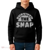 Survived The Snap Kids Hoodie thumb 4