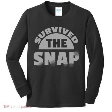 Survived The Snap Kids Long Sleeve Shirt