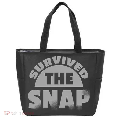 Survived The Snap Tote Bag
