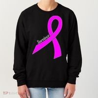 Survivor Breast Cancer Ribbon Women's Sweatshirt thumb 0