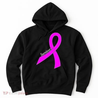 Survivor Breast Cancer Ribbon Hoodie