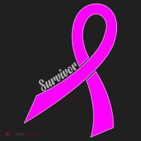 Survivor Breast Cancer Ribbon Beanie thumb 2