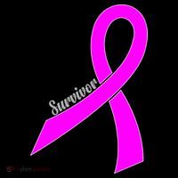 Survivor Breast Cancer Ribbon Coaster thumb 2