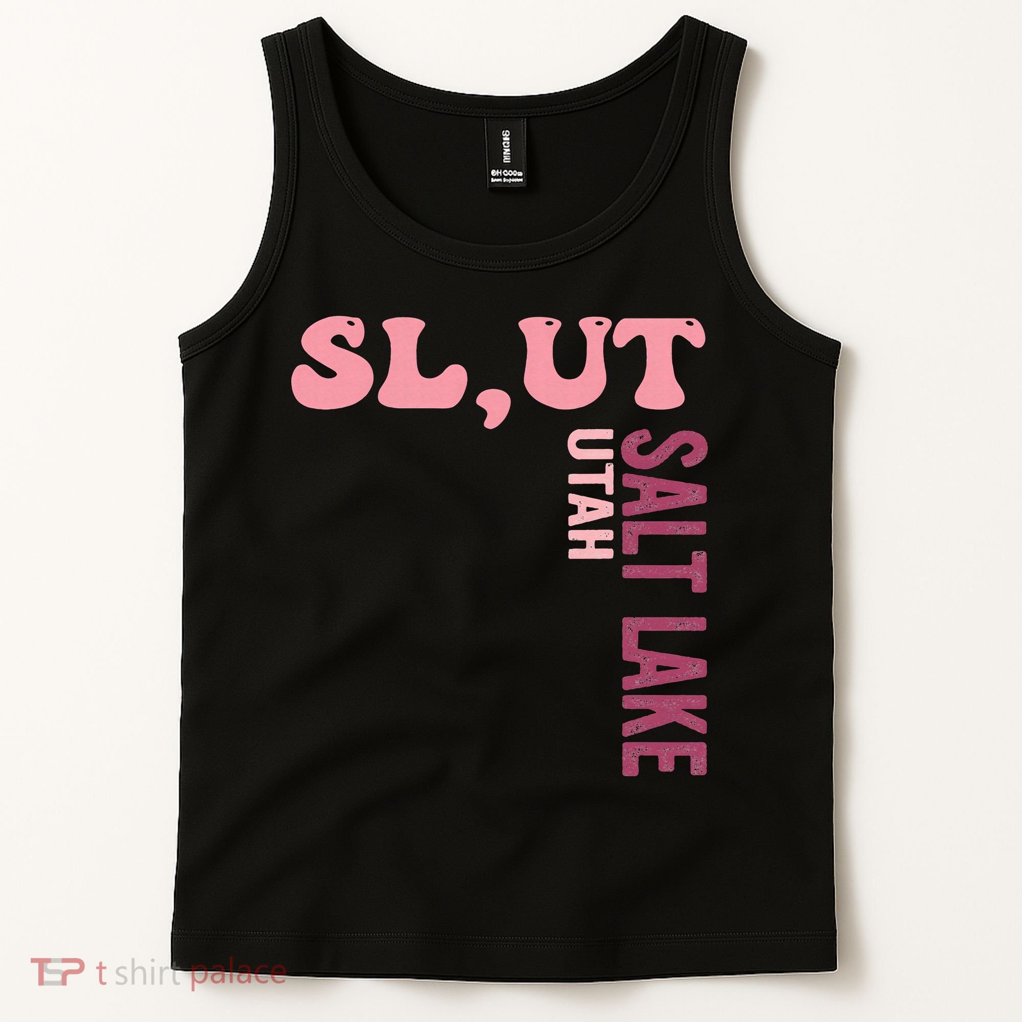 Slut Utah Salt Lake Apparel Tank Top
