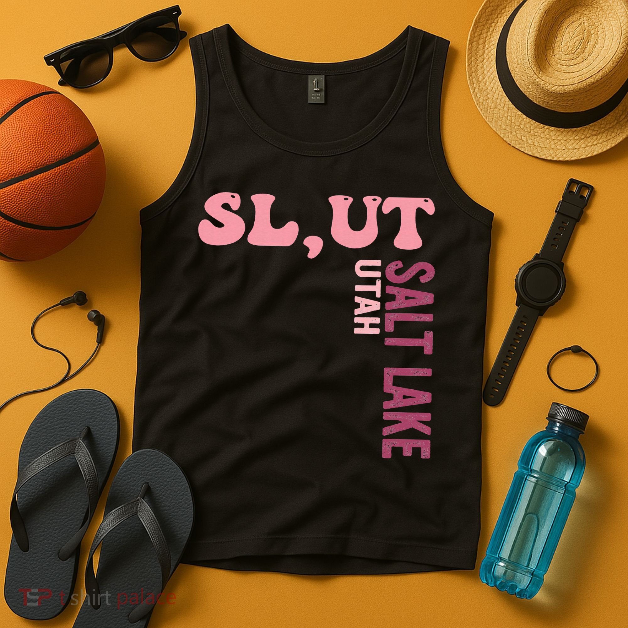 Slut Utah Salt Lake Apparel Tank Top