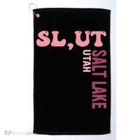 Slut Utah Salt Lake Apparel Golf Towel thumb 0