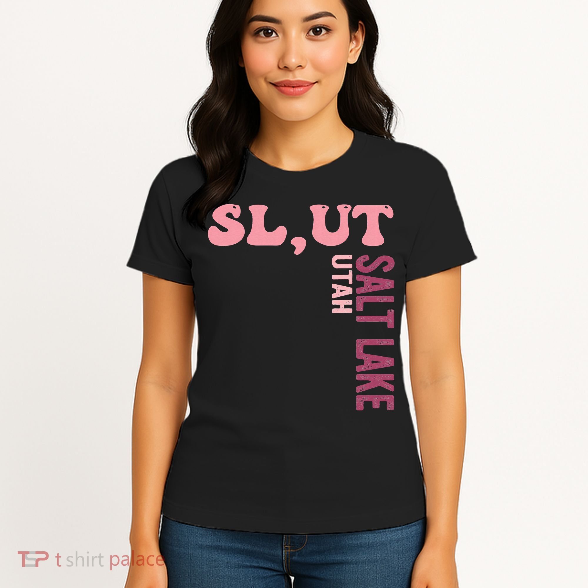 Slut Utah Salt Lake Apparel Women's T-Shirt