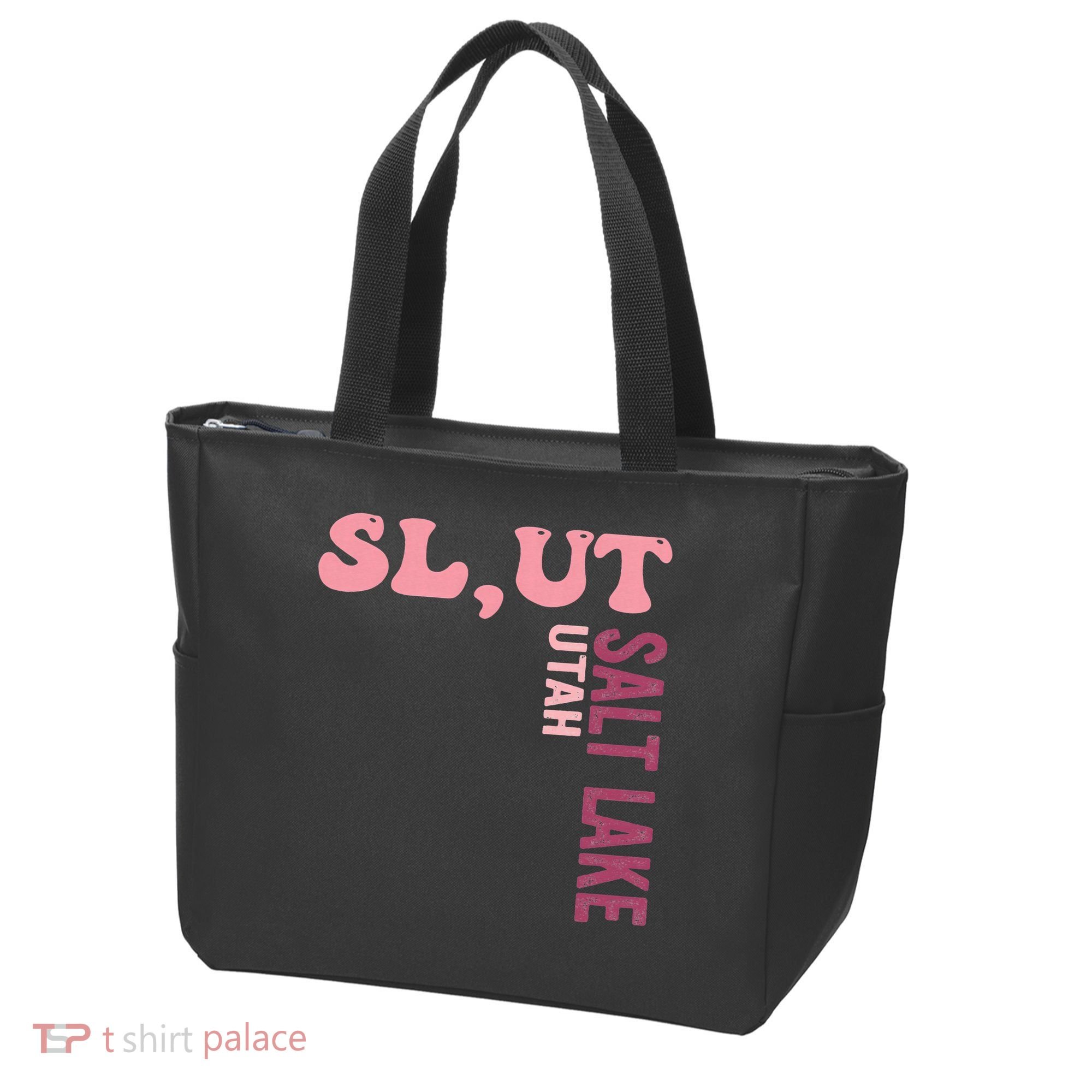 Slut Utah Salt Lake Apparel Tote Bag