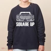 Square Up Square Body King Of Trucks Women's Sweatshirt thumb 0