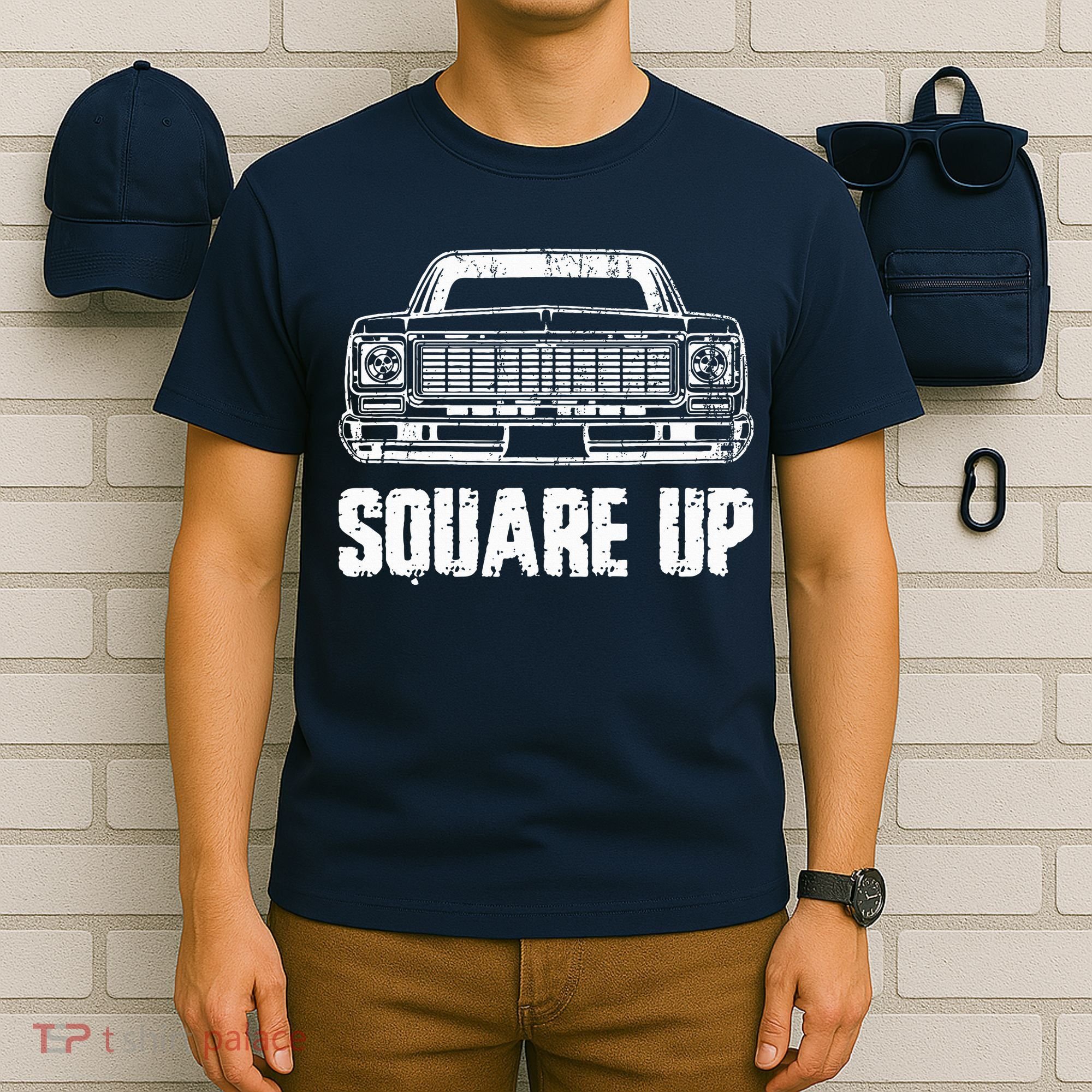 Square Up Square Body King Of Trucks T-Shirt