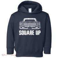 Square Up Square Body King Of Trucks Toddler Hoodie thumb 0