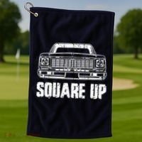 Square Up Square Body King Of Trucks Golf Towel thumb 1