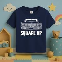 Square Up Square Body King Of Trucks Toddler T-Shirt thumb 3