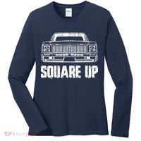 Square Up Square Body King Of Trucks Women's Long Sleeve Shirt thumb 0