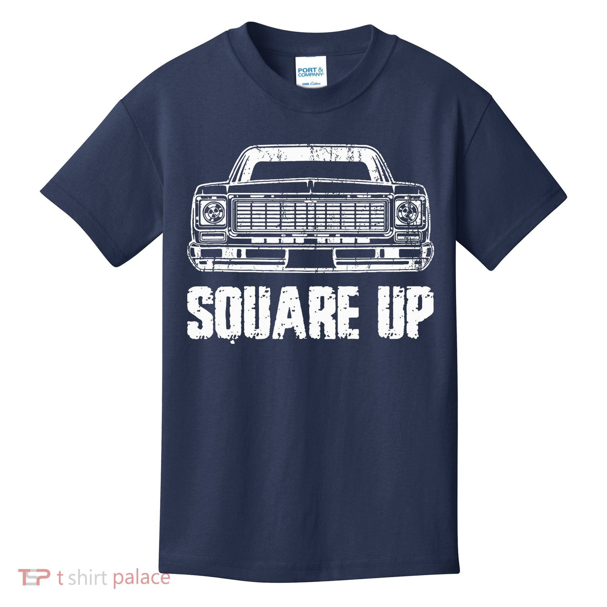 Square Up Square Body King Of Trucks Kids T-Shirt