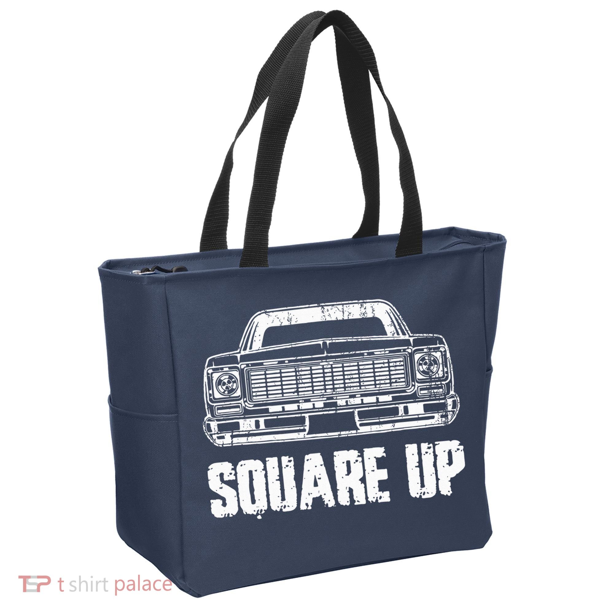 Square Up Square Body King Of Trucks Tote Bag