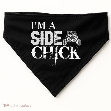 Sxs Utv Side Chick Wit & Charm USA-Made Doggie Bandana