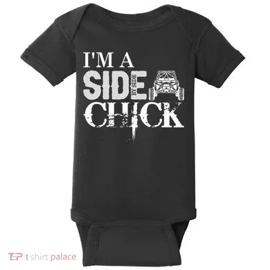 Sxs Utv Side Chick Wit & Charm Baby Bodysuit