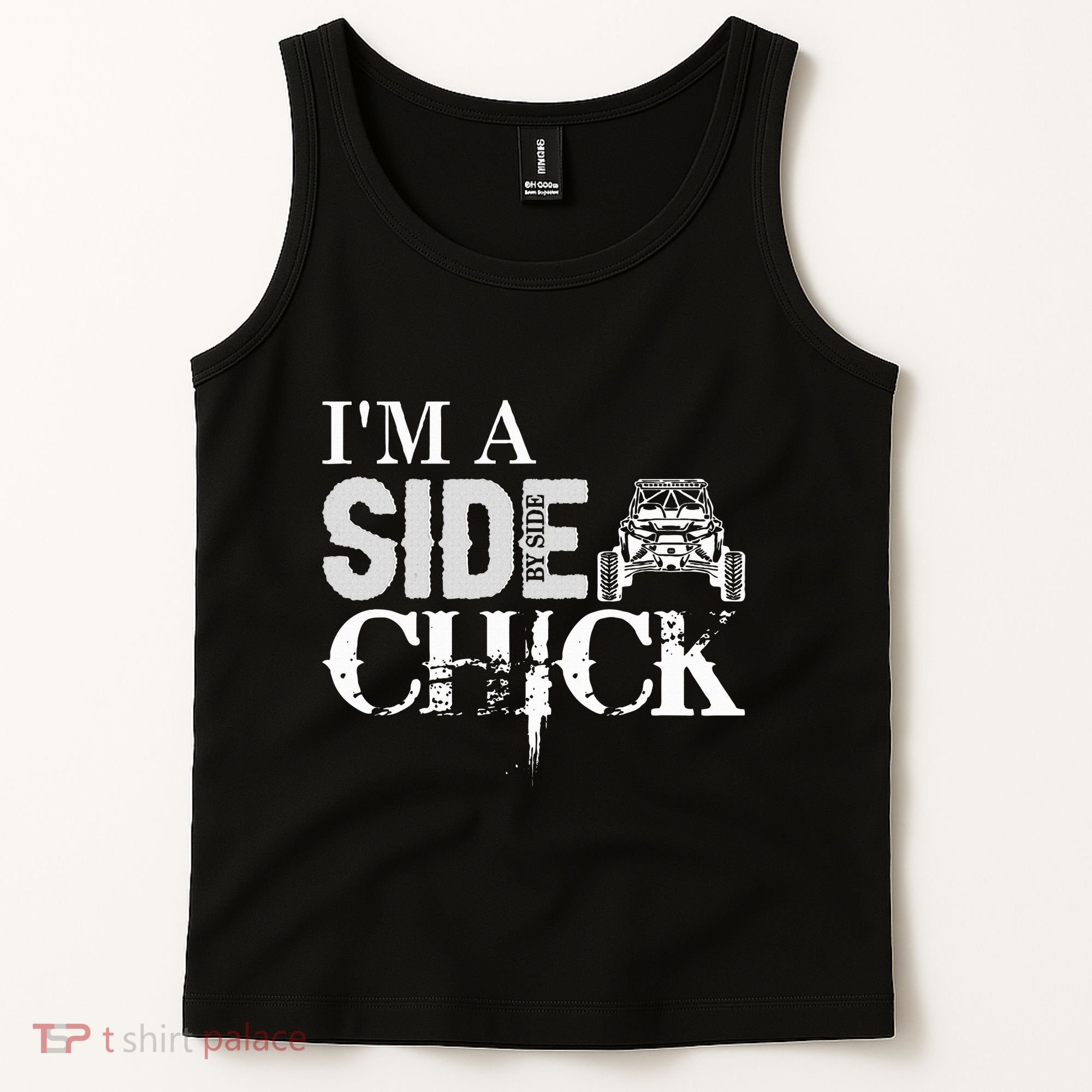 Sxs Utv Side Chick Wit & Charm Tank Top