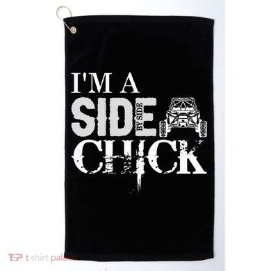 Sxs Utv Side Chick Wit & Charm Golf Towel