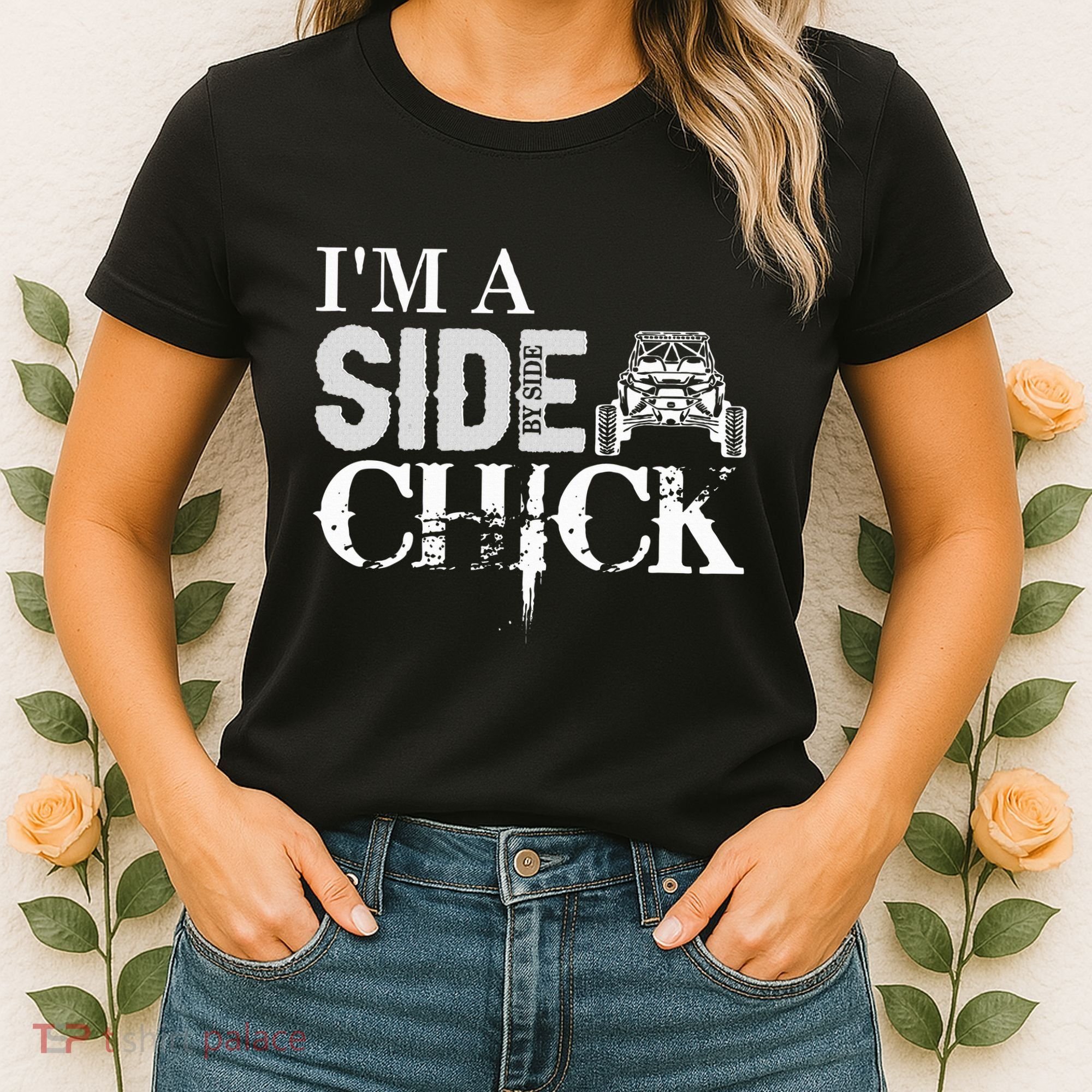 Sxs Utv Side Chick Wit & Charm Women's T-Shirt