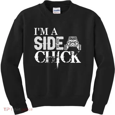Sxs Utv Side Chick Wit & Charm Kids Sweatshirt