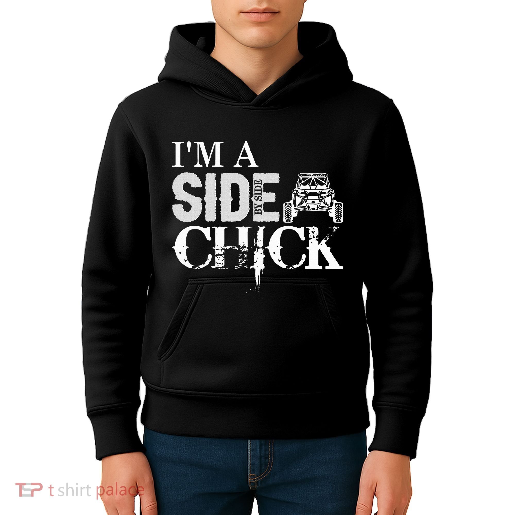 Sxs Utv Side Chick Wit & Charm Kids Hoodie