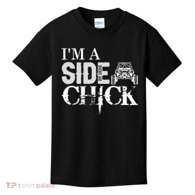 Sxs Utv Side Chick Wit & Charm Kids T-Shirt