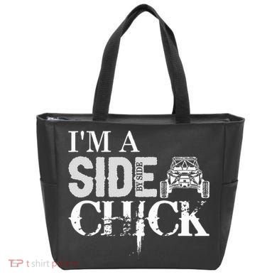 Sxs Utv Side Chick Wit & Charm Tote Bag