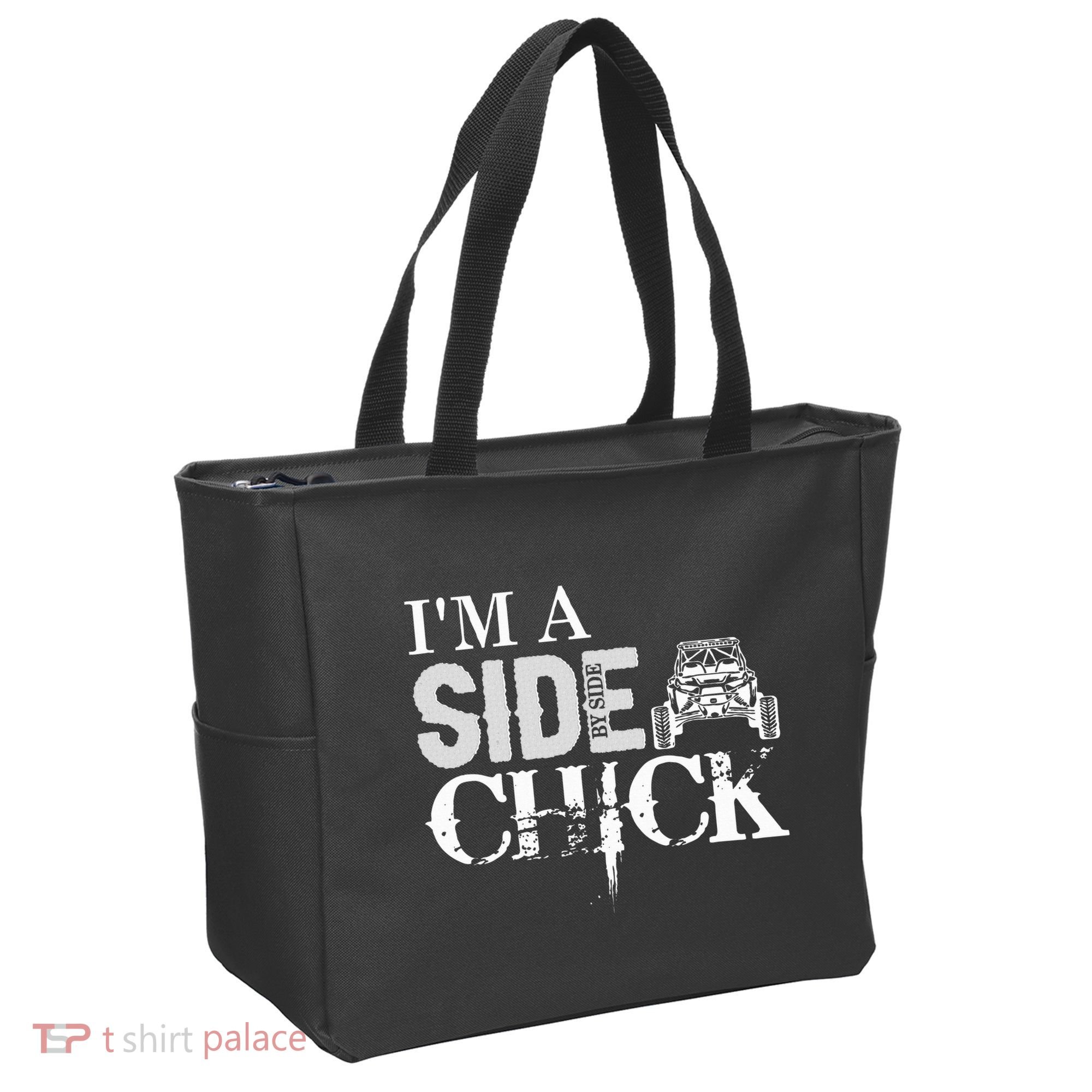 Sxs Utv Side Chick Wit & Charm Tote Bag