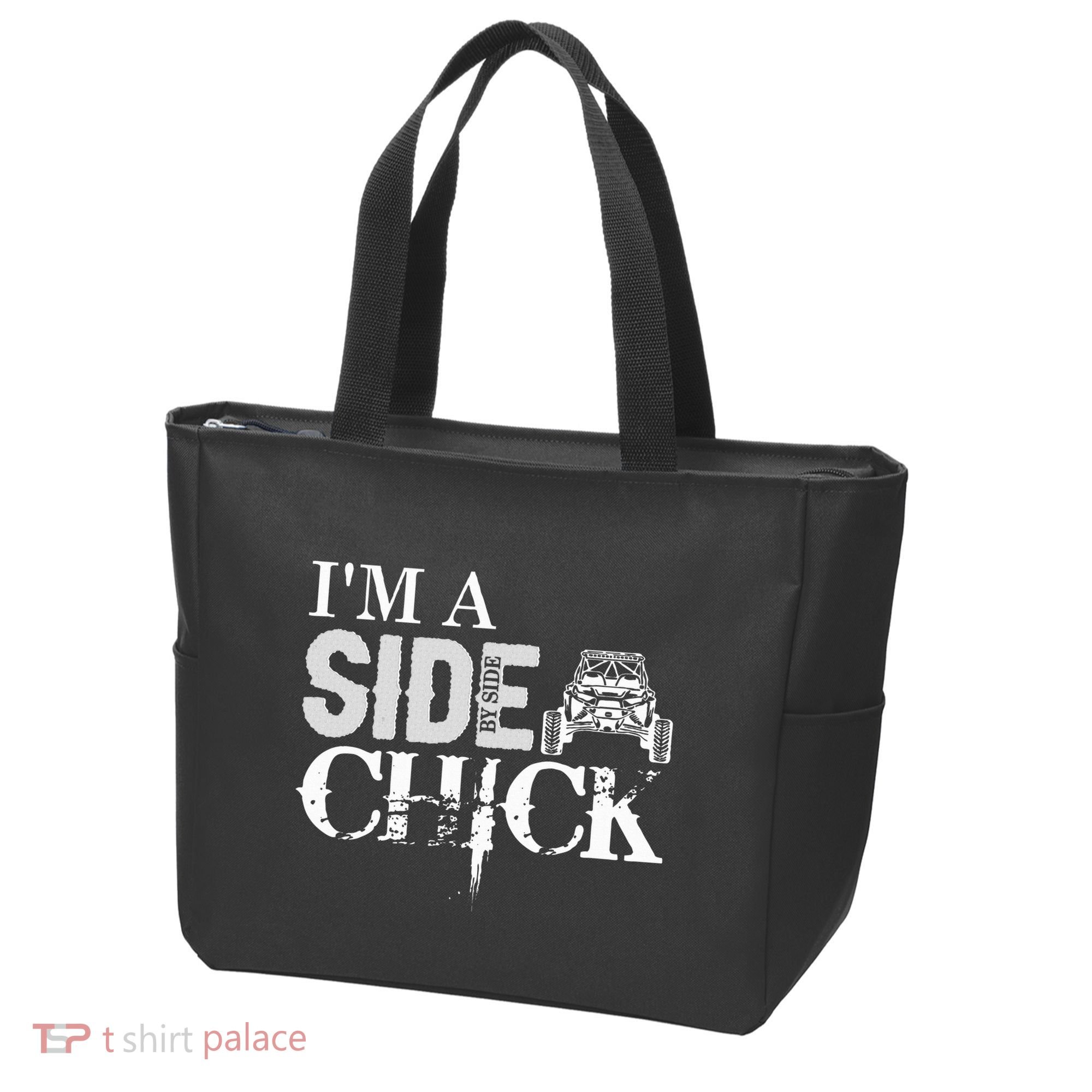 Sxs Utv Side Chick Wit & Charm Tote Bag