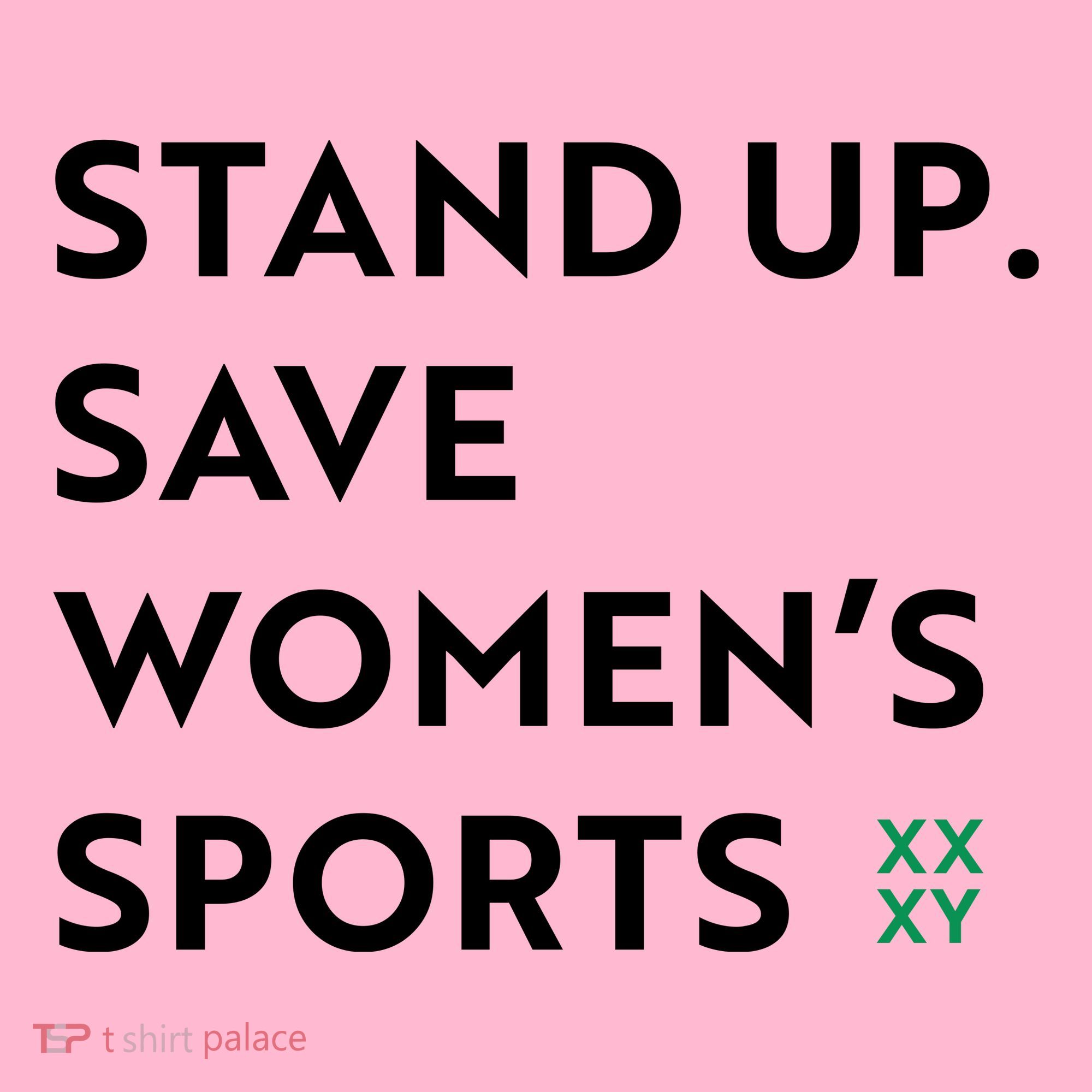 Stand Up Save Women’S Sports Coaster