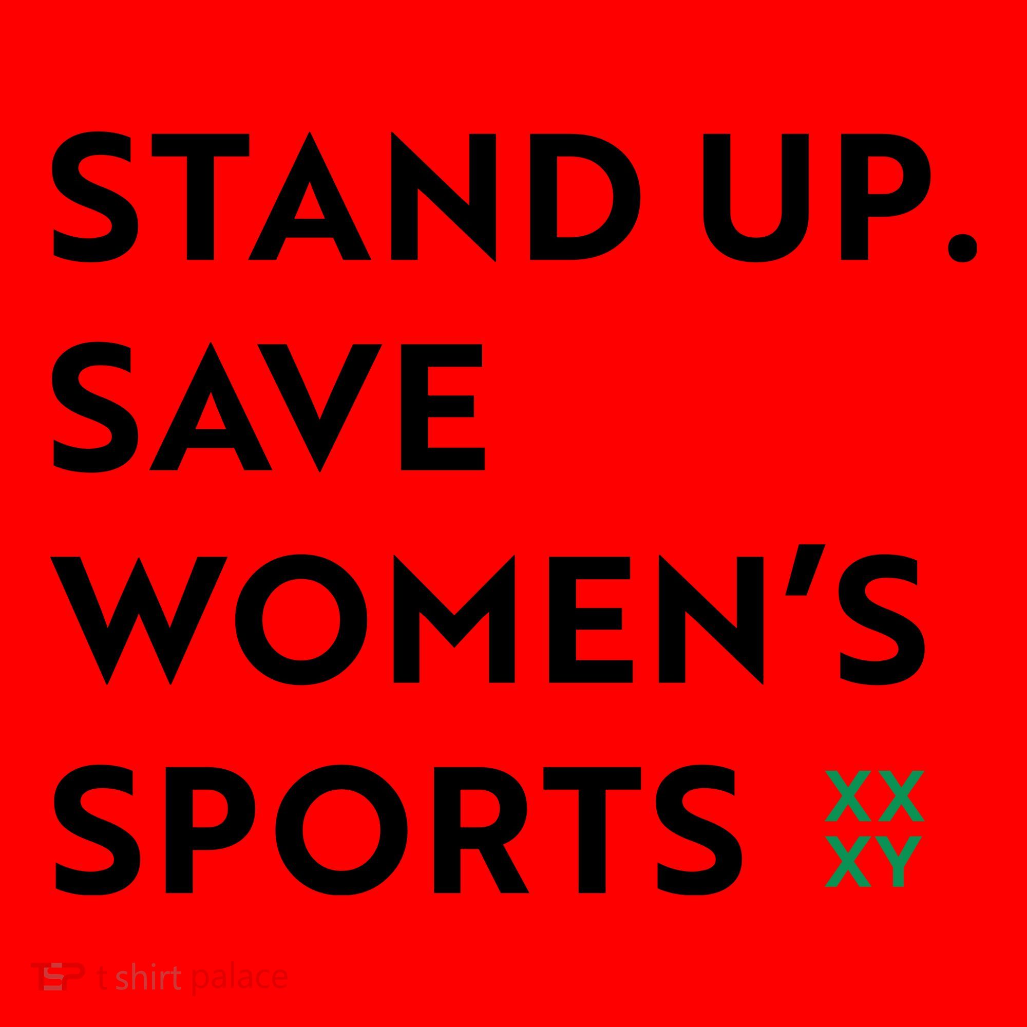 Stand Up Save Women’S Sports Santa Hat