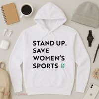Stand Up Save Women’S Sports Hoodie thumb 3