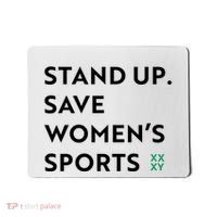 Stand Up Save Women’S Sports Mousepad thumb 0
