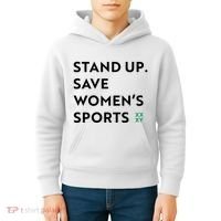 Stand Up Save Women’S Sports Kids Hoodie thumb 4