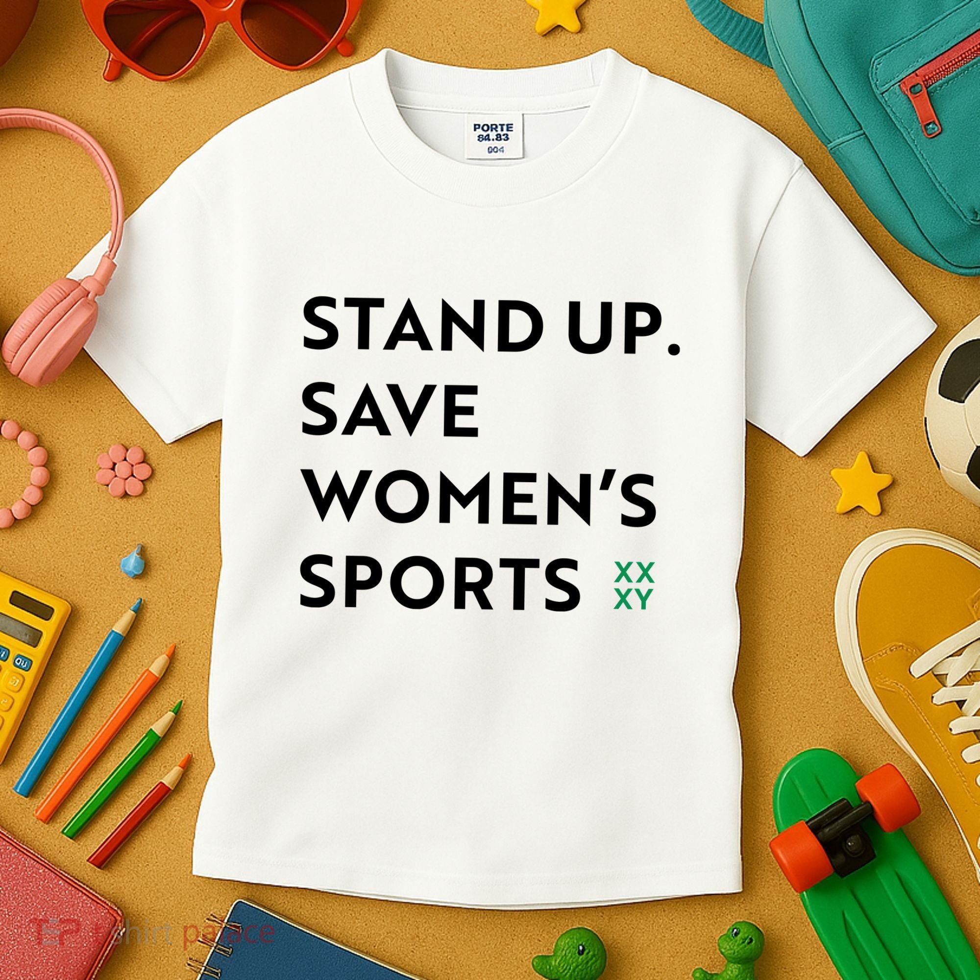 Stand Up Save Women’S Sports Kids T-Shirt