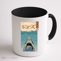 Shark Ukiyo Coffee Mug thumb 1